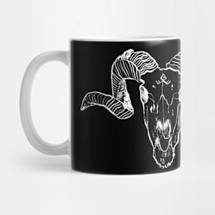 Ram skull Mug